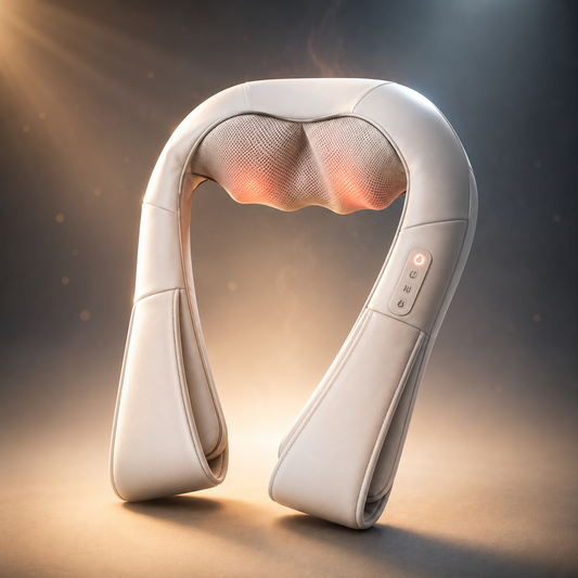 Velumé Recovery Bundle — Shiatsu Massager und Memory Foam Neck Pillow